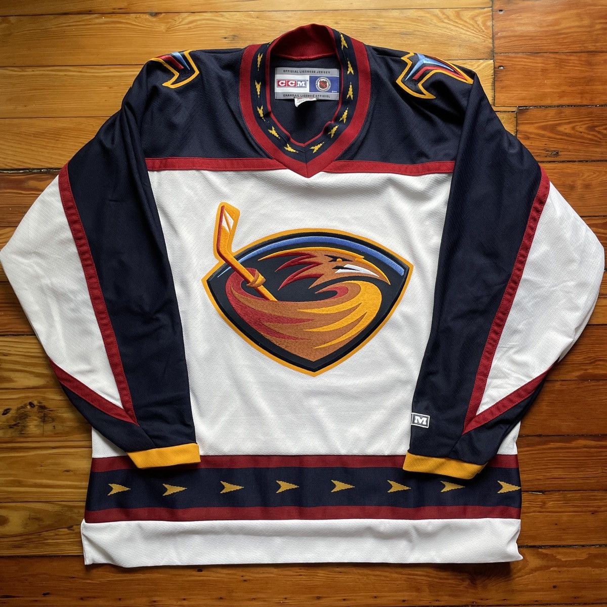 VINTAGE ATLANTA THRASHERS ALTERNATE JERSEY