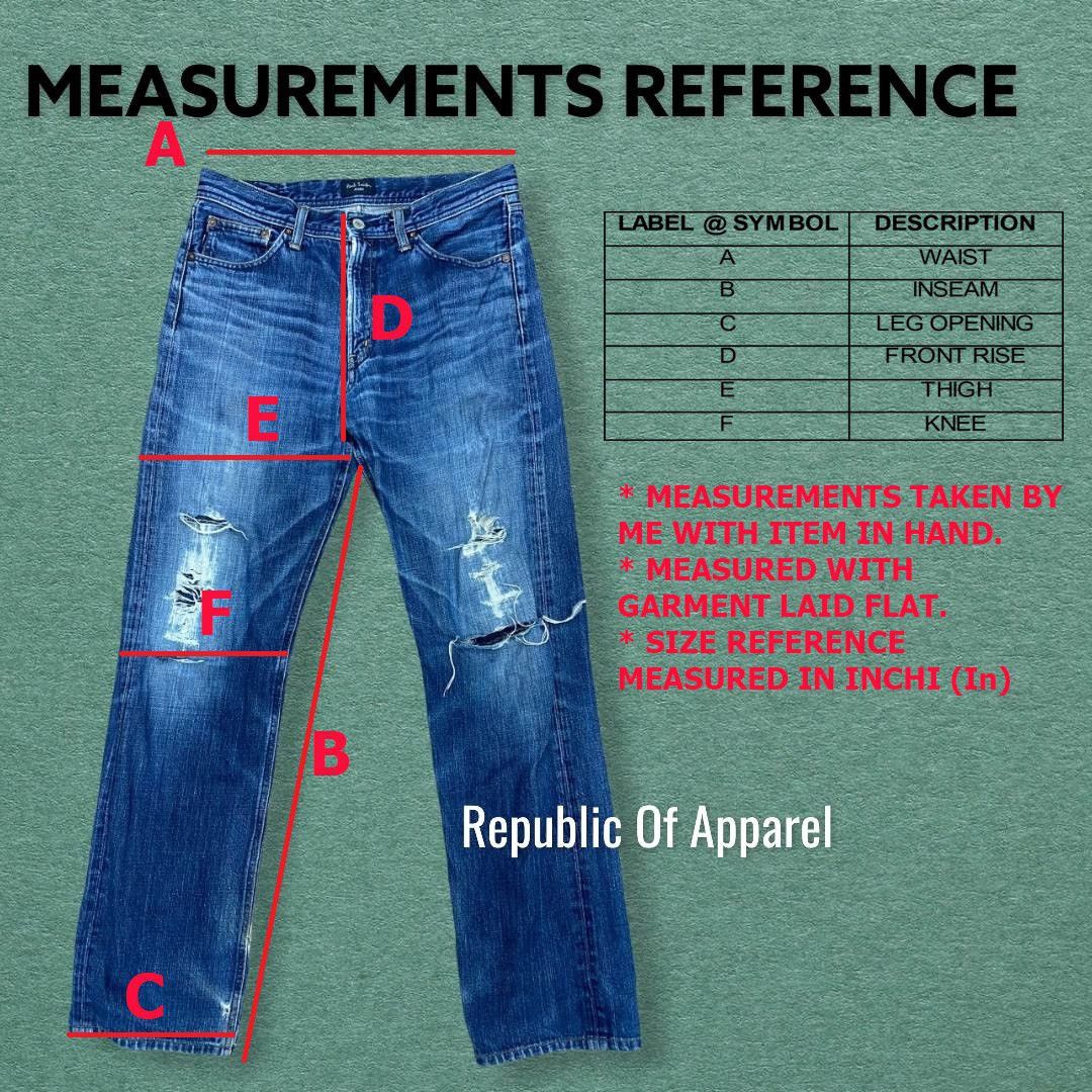 Fragment Design JEANS DE ART TACTICAL CARGO DENIM Size US 34 / EU 50 - 20 Thumbnail