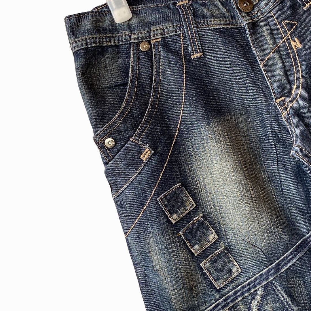 Fragment Design JEANS DE ART TACTICAL CARGO DENIM Size US 34 / EU 50 - 8 Thumbnail
