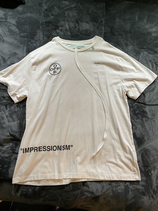 OffWhite OffWhite Oversized Diag Stencil Tshirt Grailed