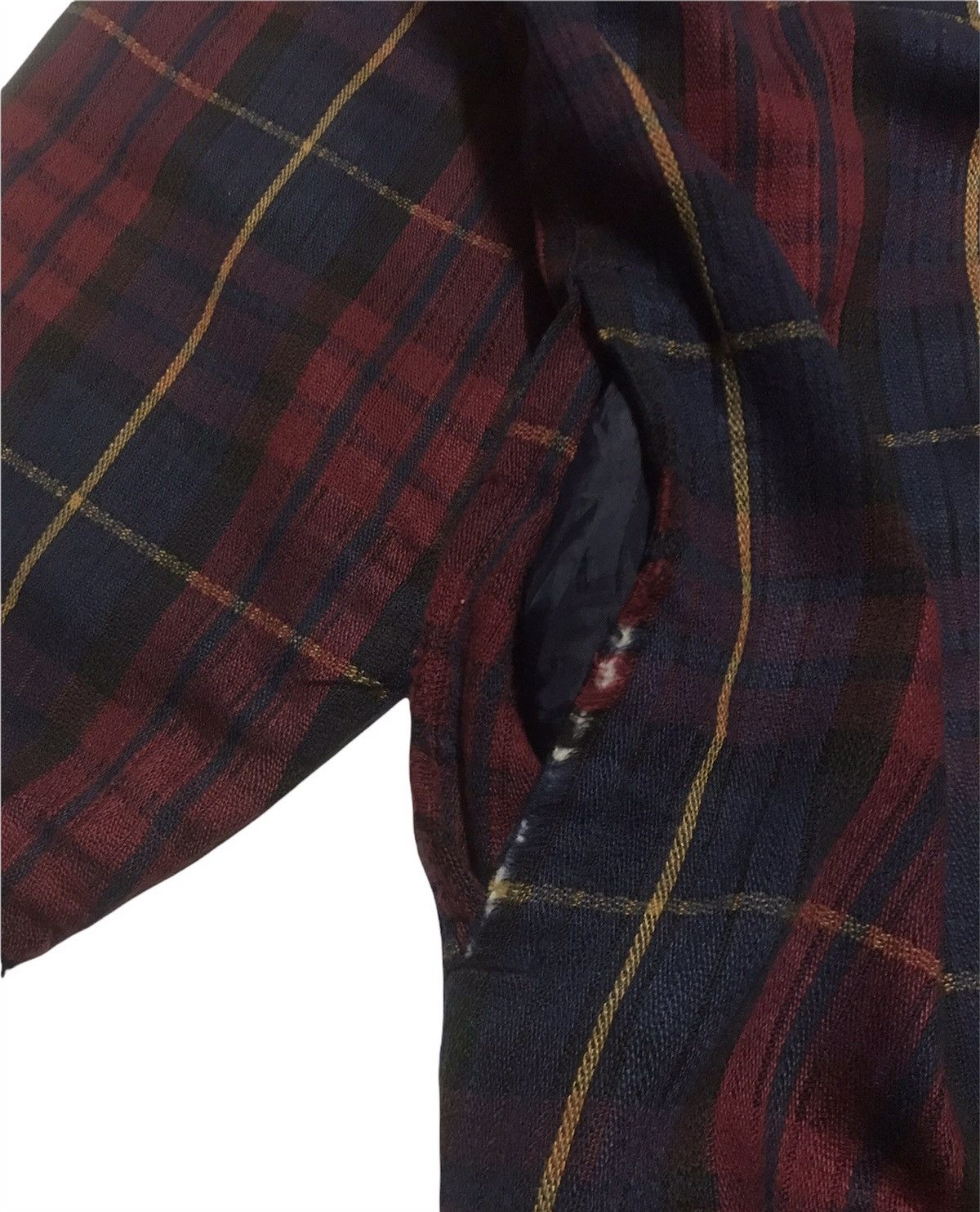 Pierre Balmain Pierre Balmain Vent Vent Plaid Sherpa Lining Jacket Size US L / EU 52-54 / 3 - 16 Thumbnail