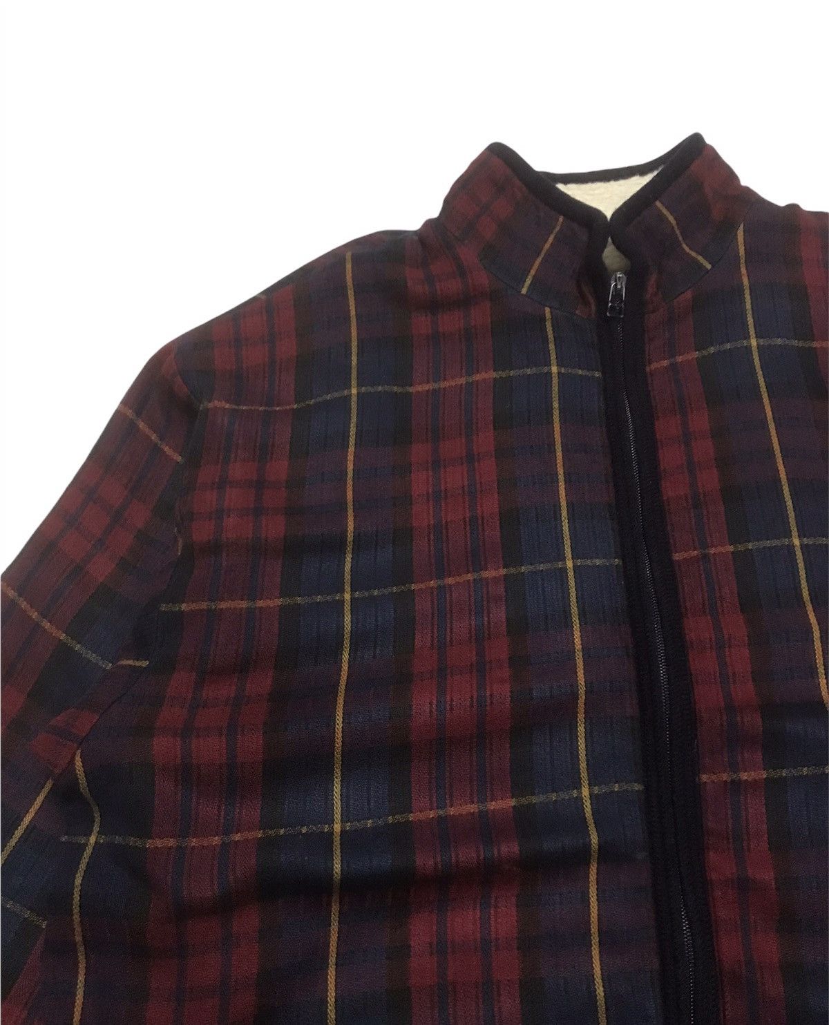 Pierre Balmain Pierre Balmain Vent Vent Plaid Sherpa Lining Jacket Size US L / EU 52-54 / 3 - 2 Thumbnail