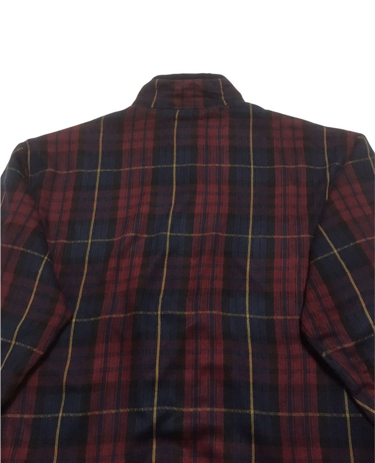 Pierre Balmain Pierre Balmain Vent Vent Plaid Sherpa Lining Jacket Size US L / EU 52-54 / 3 - 7 Thumbnail