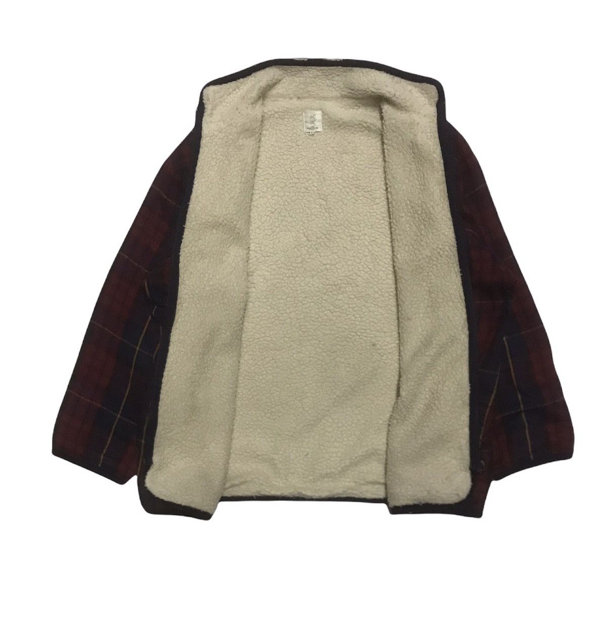Pierre Balmain Pierre Balmain Vent Vent Plaid Sherpa Lining Jacket Size US L / EU 52-54 / 3 - 10 Thumbnail