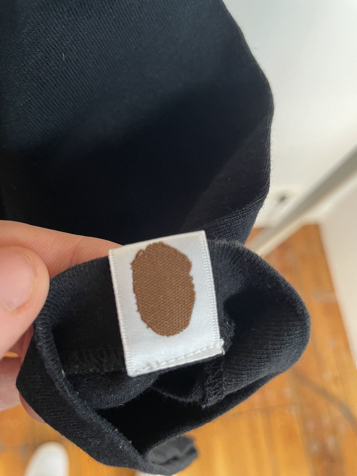 Bape Ghostbusters fire camo T-shirt Black