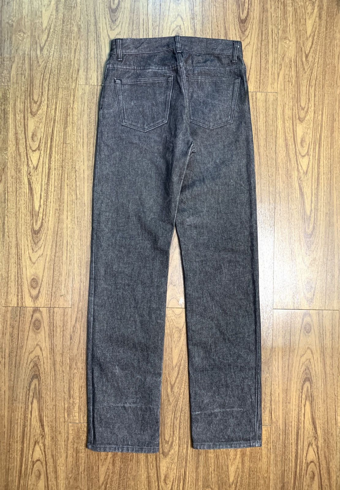 Helmut Lang Classic Cut Raw Dark Denim Jeans Size US 30 / EU 46 - 5 Thumbnail
