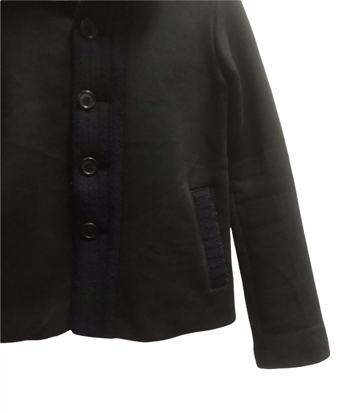 Blue Blue Japan Blue Blue Indigo Mock Neck Buttons Jacket Size US XS / EU 42 / 0 - 5 Thumbnail
