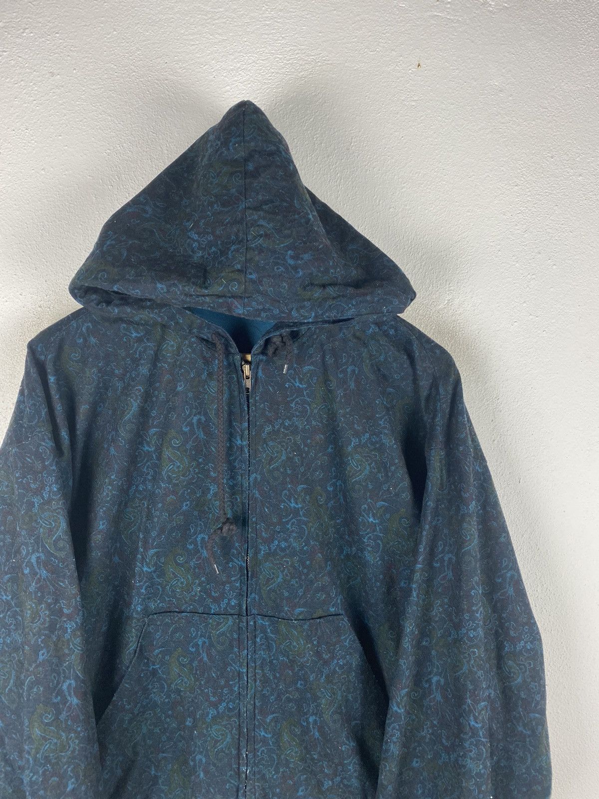 Japanese Brand × Vintage Vintage A.C. Finest Style Paisley Pattern Hooded Jacket Size US L / EU 52-54 / 3 - 6 Thumbnail