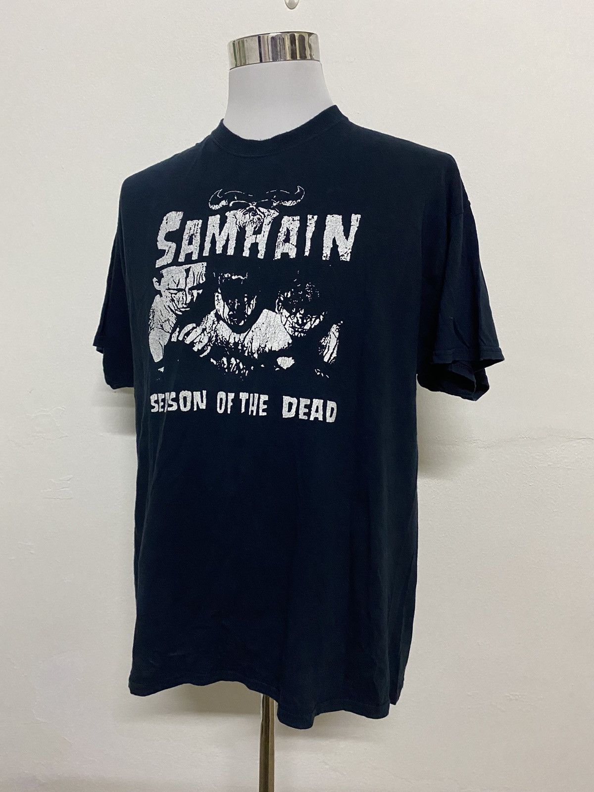Band Tees × Vintage Vintage Samhain Band Tshirt Size US XL / EU 56 / 4 - 4 Thumbnail