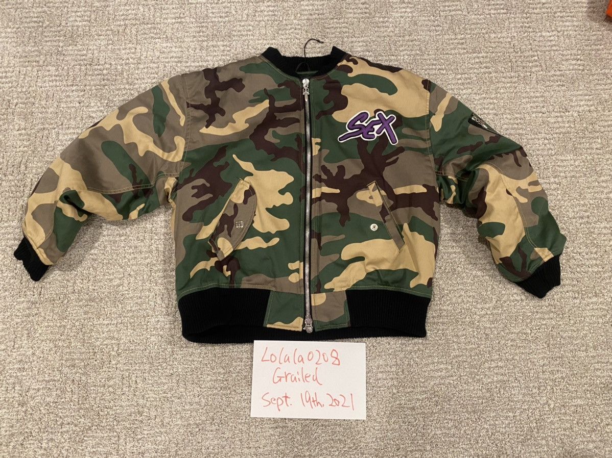 Chrome Hearts Chrome Hearts Matty Boy Sex Records Bomber Jacket | Grailed