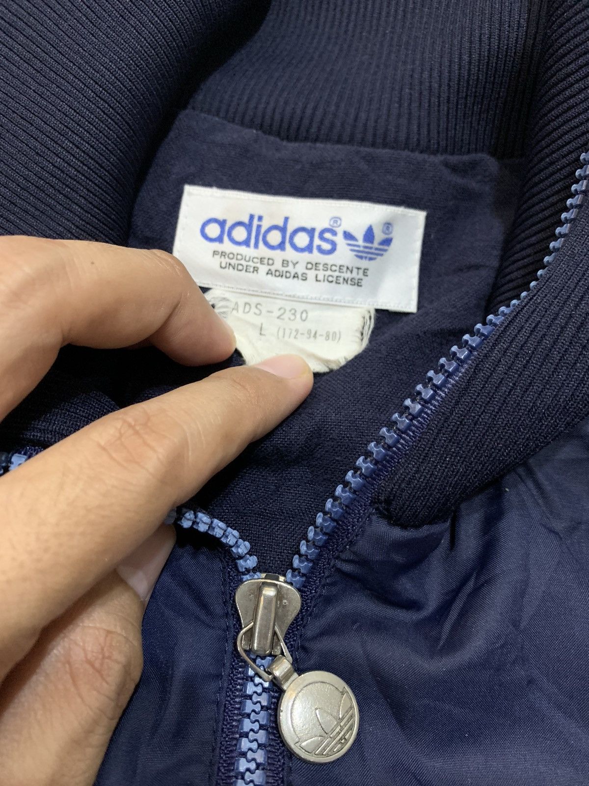 Adidas × Vintage VINTAGE ADIDAS TREFOIL WINDBREAKER Size US M / EU 48-50 / 2 - 7 Thumbnail