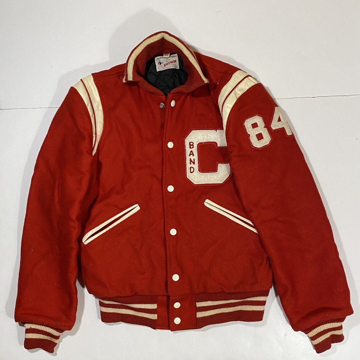 Vintage 80’s Teddy Varsity Jacket | Grailed