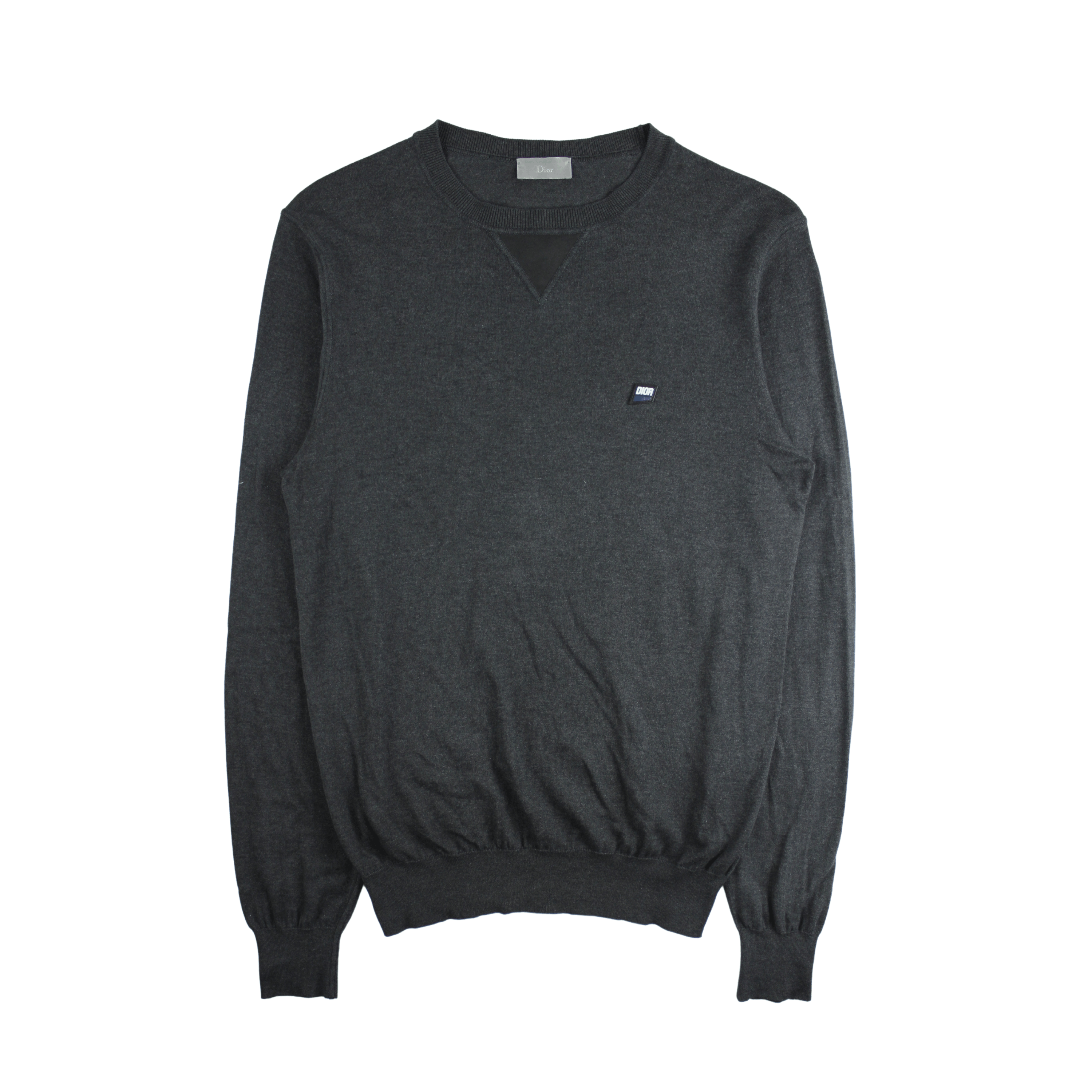 Dior Dior Grey Italic Logo Sweatshirt Size US S / EU 44-46 / 1 - 2 Thumbnail