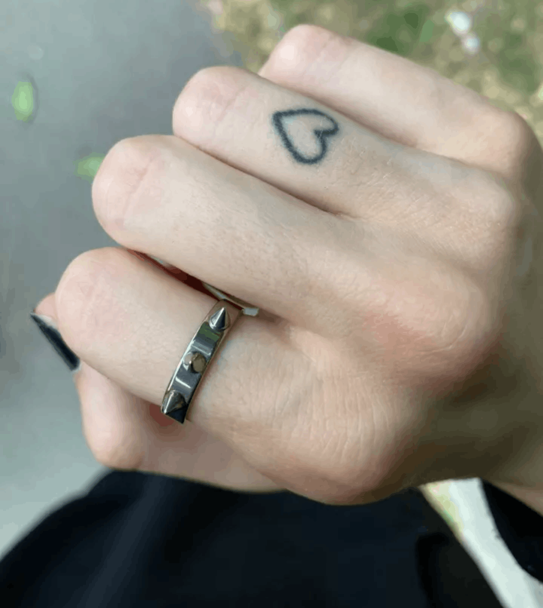 Vintage Spiked Rings Size ONE SIZE - 5 Thumbnail