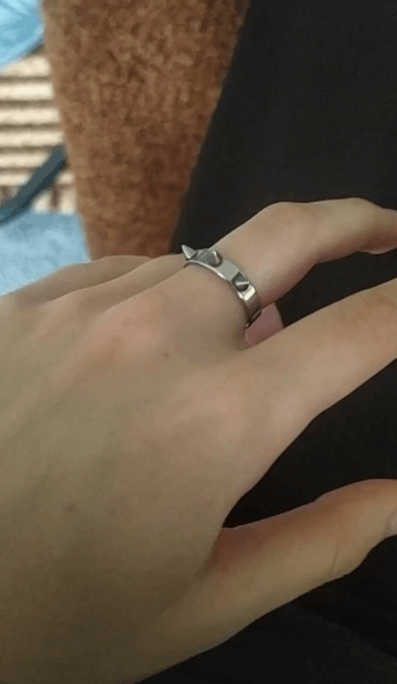 Vintage Spiked Rings Size ONE SIZE - 4 Thumbnail
