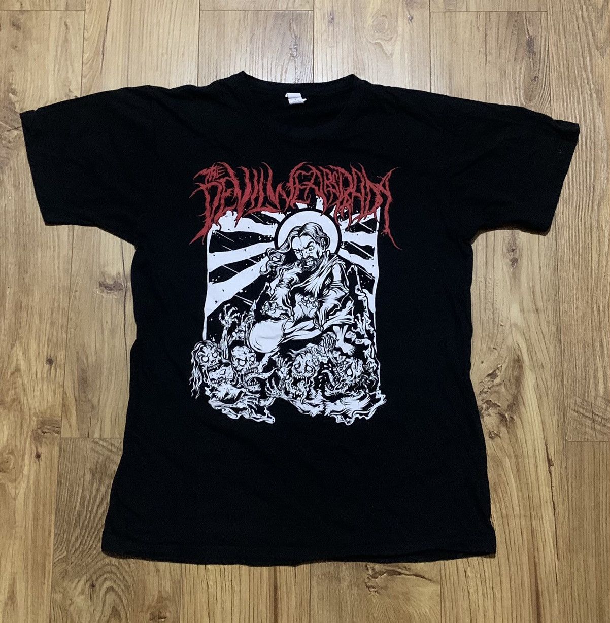 VINTAGE DEICIDE SHIRT demonic jesus | eBay
