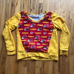 Kansas City Chiefs, NFL One of a KIND Vintage Sweatshirt with Crystal –  ShopCrystalRags