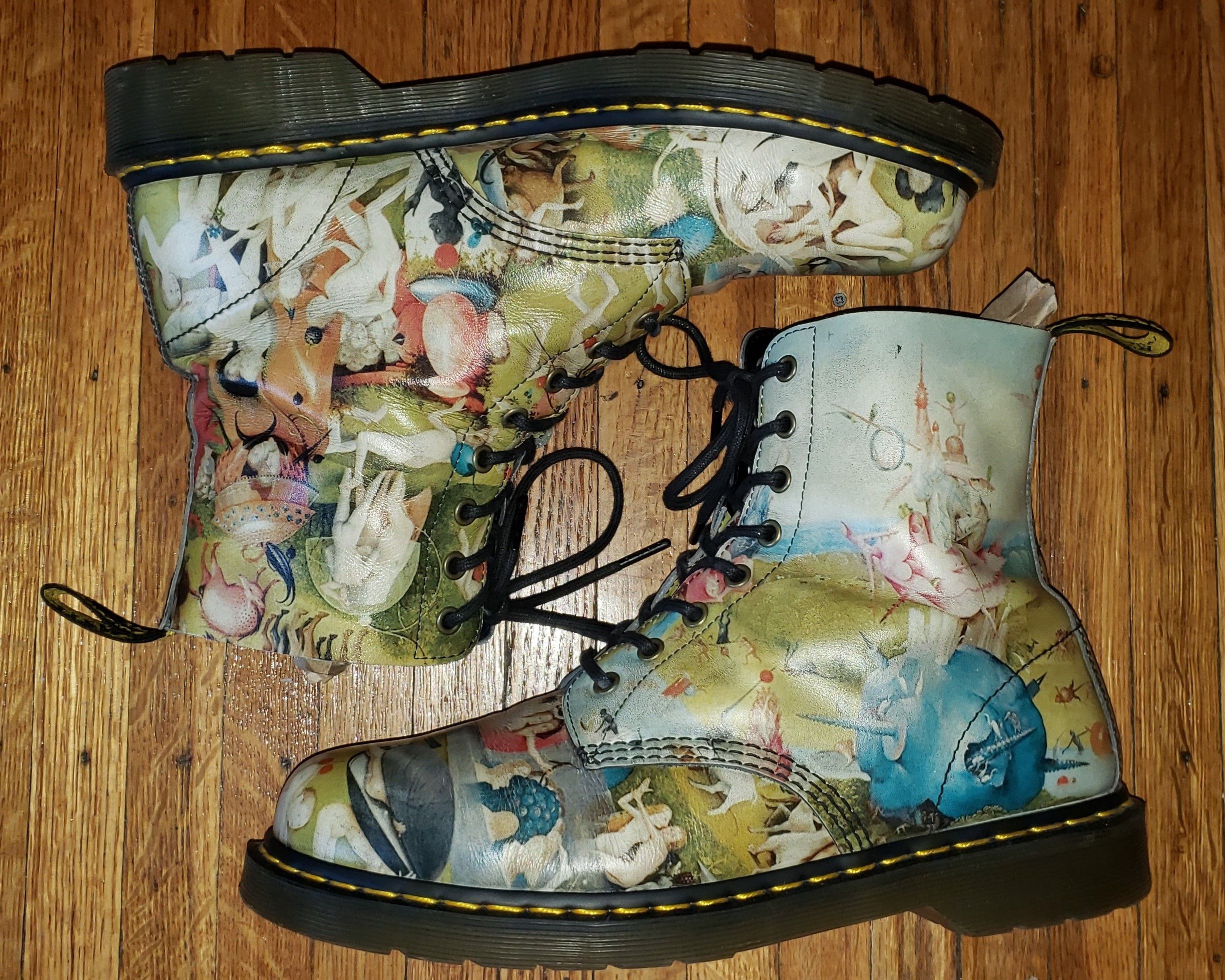 Dr martens garden of cheap earthly delights