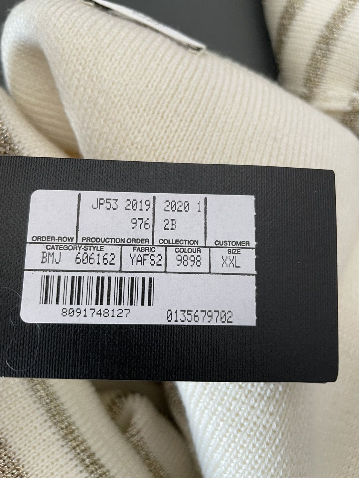 Saint Laurent Paris × Yves Saint Laurent Saint Laurent Brand New Super Runway Celebrity Sweater Size US XXL / EU 58 / 5 - 3 Thumbnail