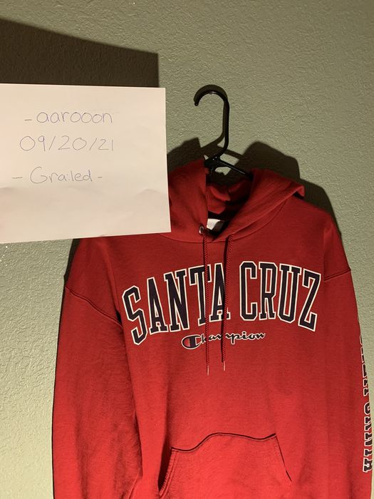 Santa cruz outlet x champion hoodie