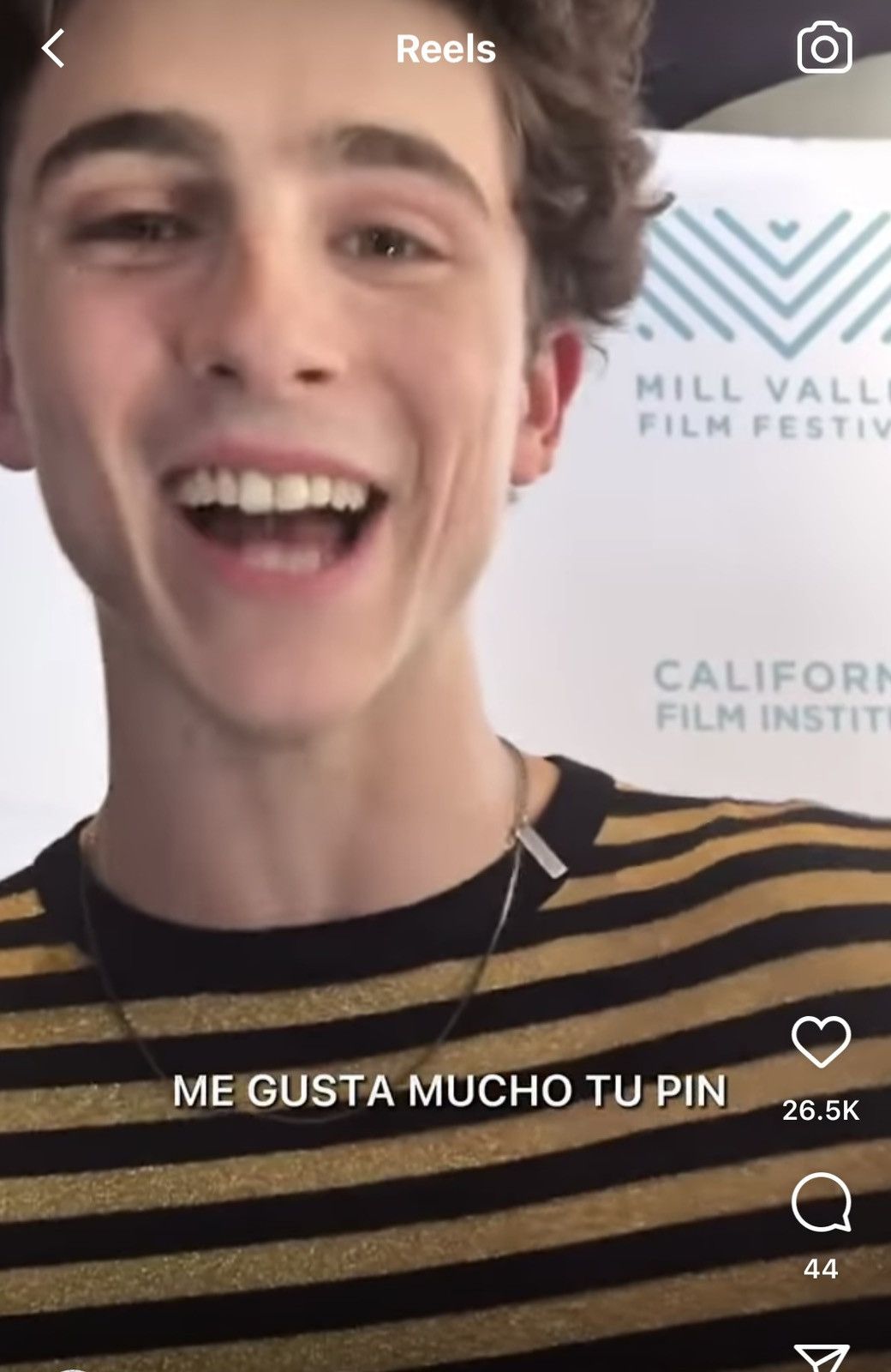 Hedi Slimane × Saint Laurent Paris × Yves Saint Laurent Timothée Chalamet Limited Edition Gold Knit Runway Crewneck Size US L / EU 52-54 / 3 - 3 Thumbnail
