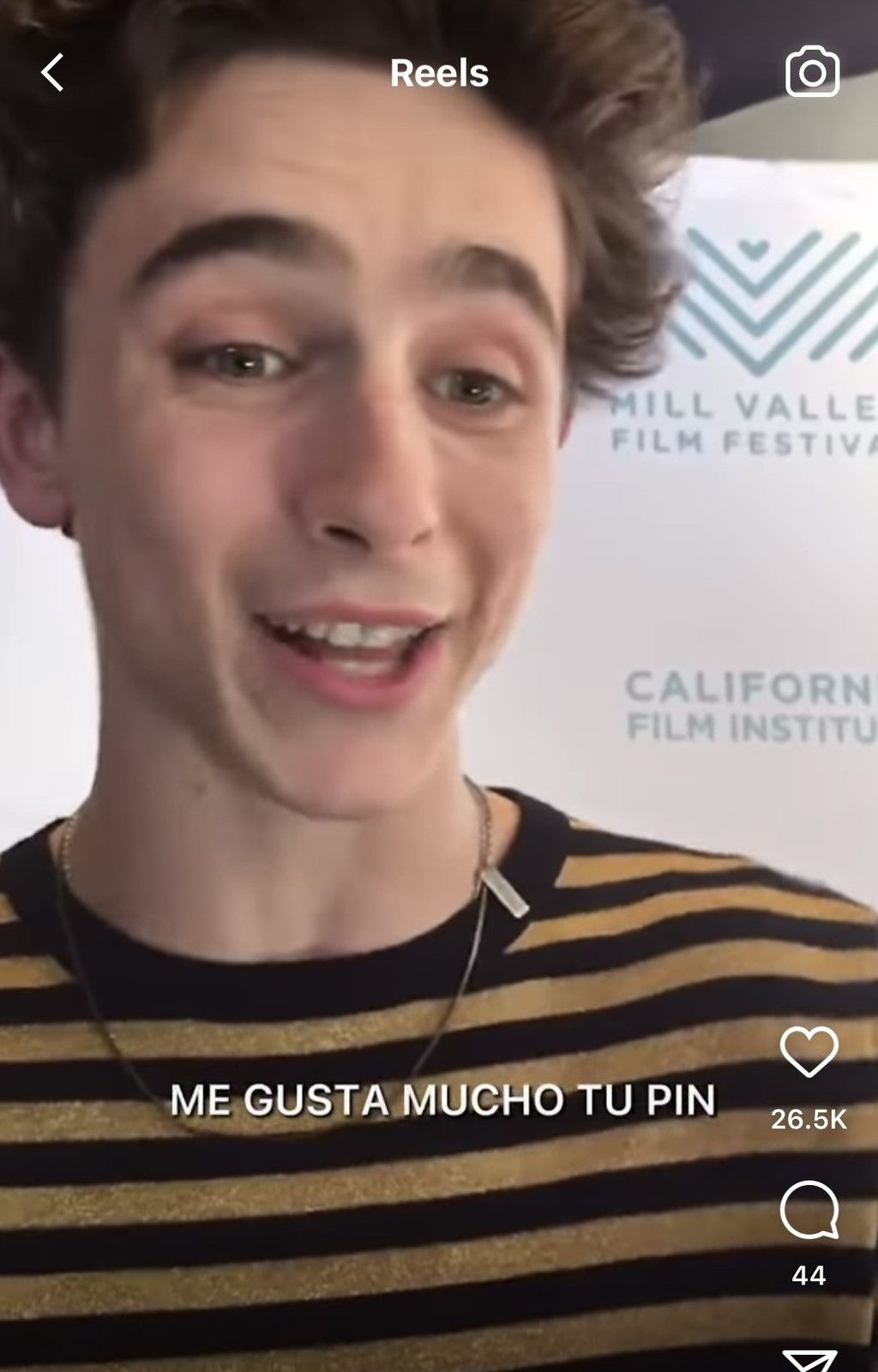 Hedi Slimane × Saint Laurent Paris × Yves Saint Laurent Timothée Chalamet Limited Edition Gold Knit Runway Crewneck Size US L / EU 52-54 / 3 - 1 Thumbnail
