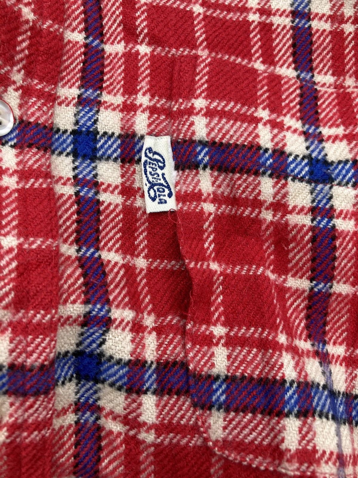 Flannel × Pepsi Vintage Pepsi Red Checkered Flannel Size US L / EU 52-54 / 3 - 5 Thumbnail