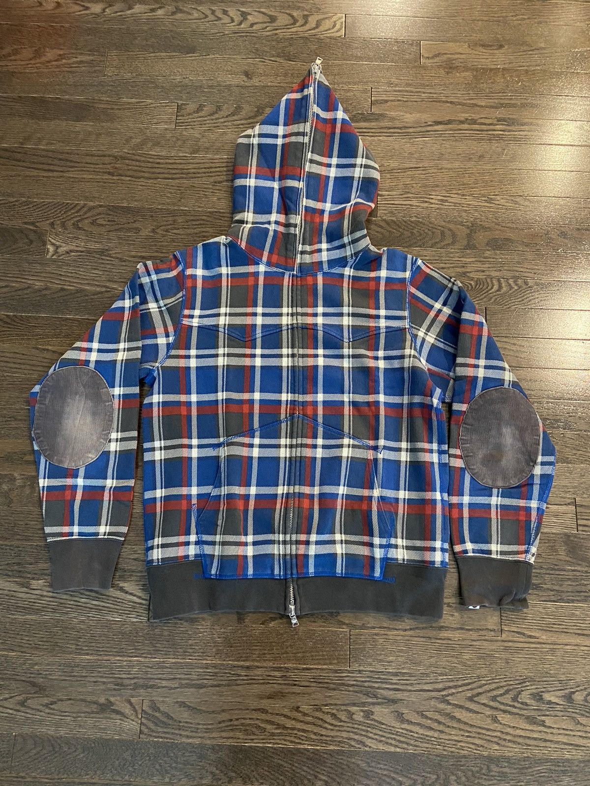 Bape burberry hoodie sale