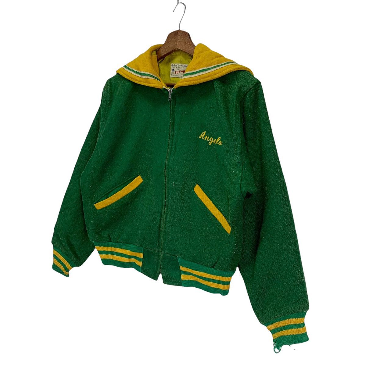 Vintage Vintage 60s College At Geneseo New York Butwin Varsity Size US M / EU 48-50 / 2 - 4 Thumbnail