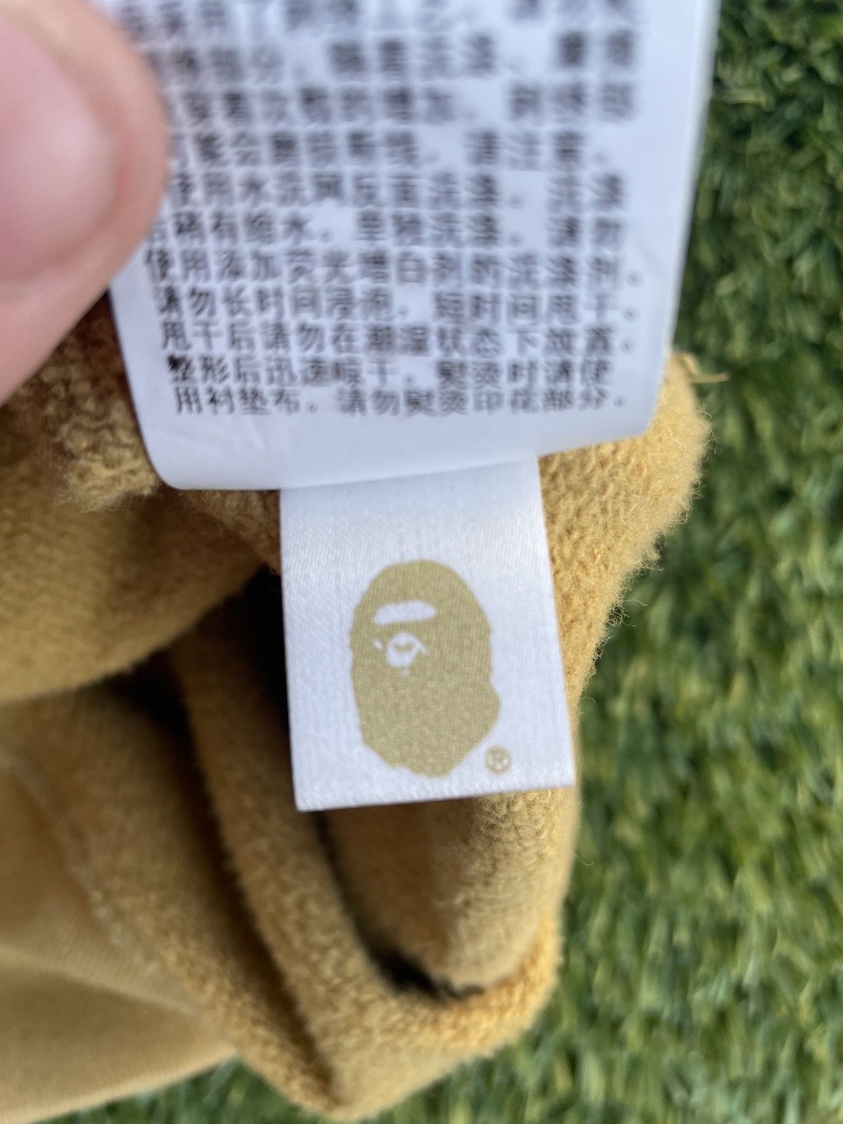 Bape Bape 1st Camo Yellow Tiger Full Zip Hoodie Size US XL / EU 56 / 4 - 12 Thumbnail