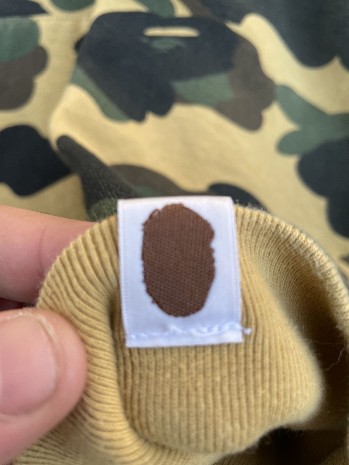 Bape Bape 1st Camo Yellow Tiger Full Zip Hoodie Size US XL / EU 56 / 4 - 9 Thumbnail
