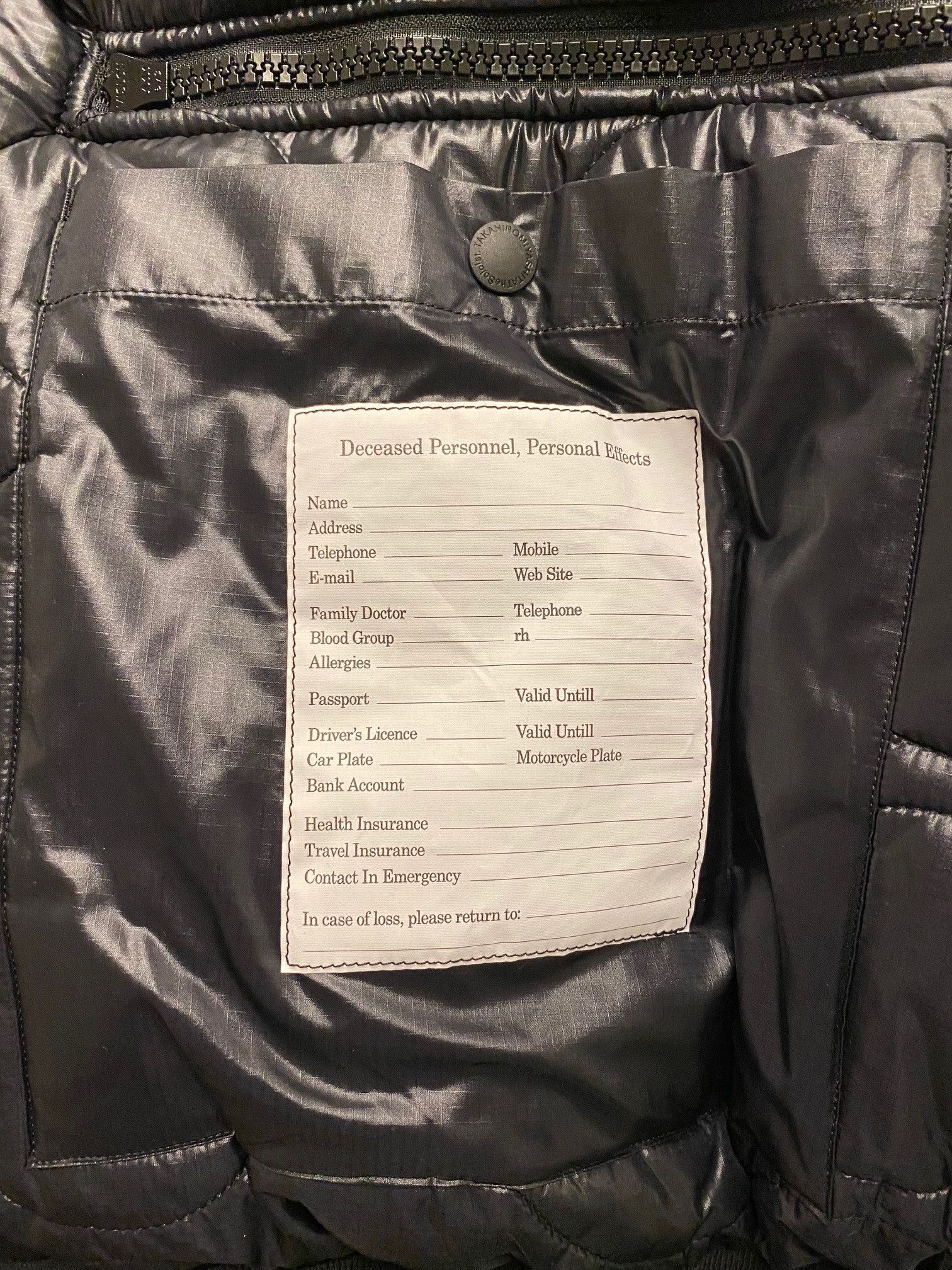 Takahiromiyashita The Soloist. TakahiroMiyashita TheSoloist AW19 oversized bomber jacket Size US S / EU 44-46 / 1 - 11 Thumbnail
