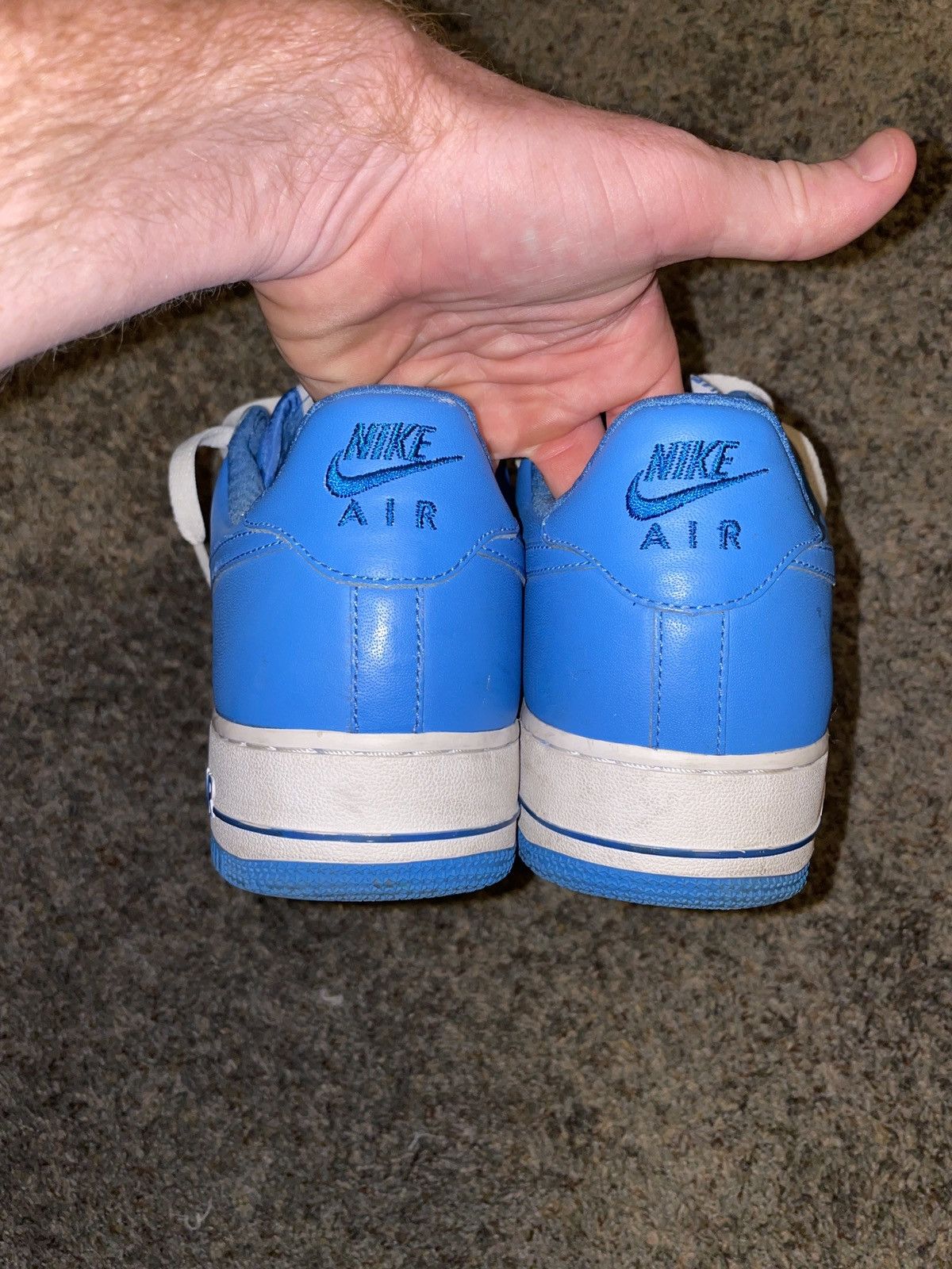 Nike Air Force 1 Premium Fantastic 4 Invisible Woman 2006 Size US 10.5 / EU 43-44 - 7 Thumbnail