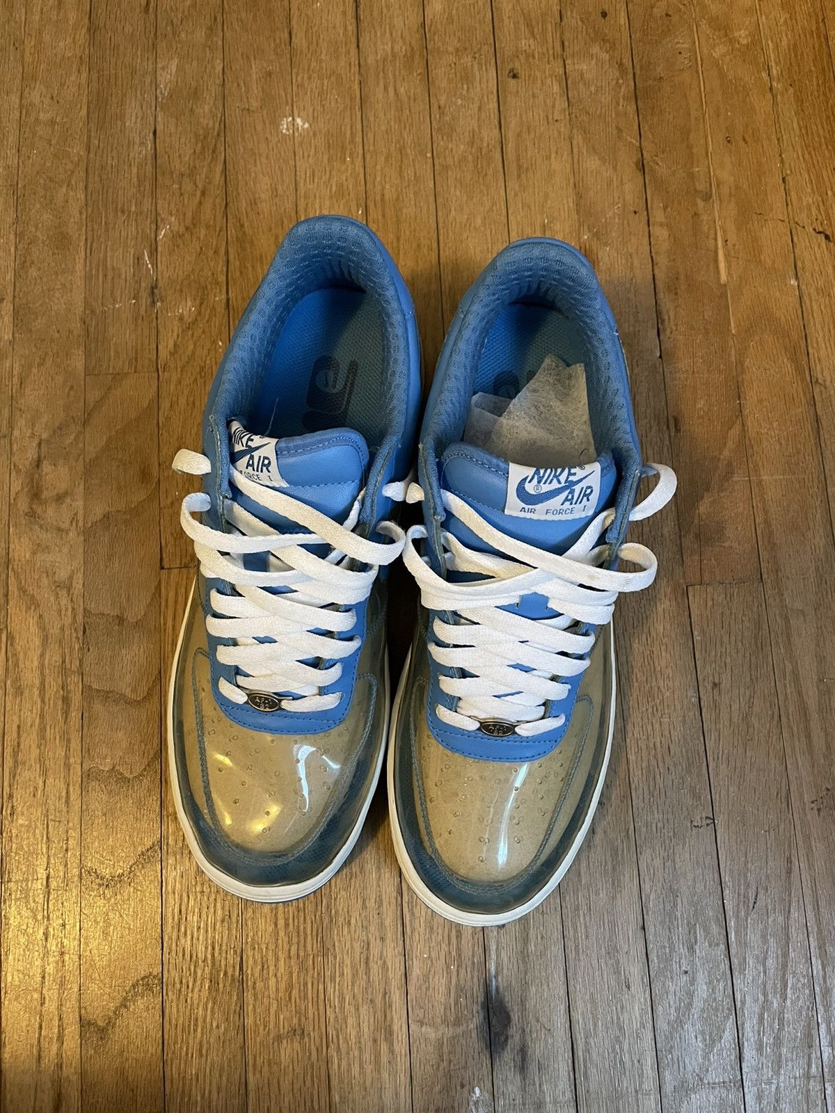 Nike Air Force 1 Premium Fantastic 4 Invisible Woman 2006 Size US 10.5 / EU 43-44 - 3 Thumbnail