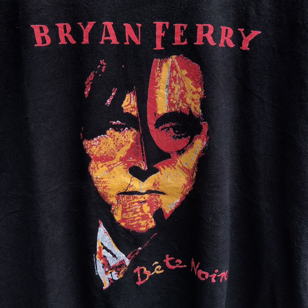 トップス 80s USA BRYAN FERRY MUSIC TEE / XL Vintage 80s BRYAN FERRY roxy music tee