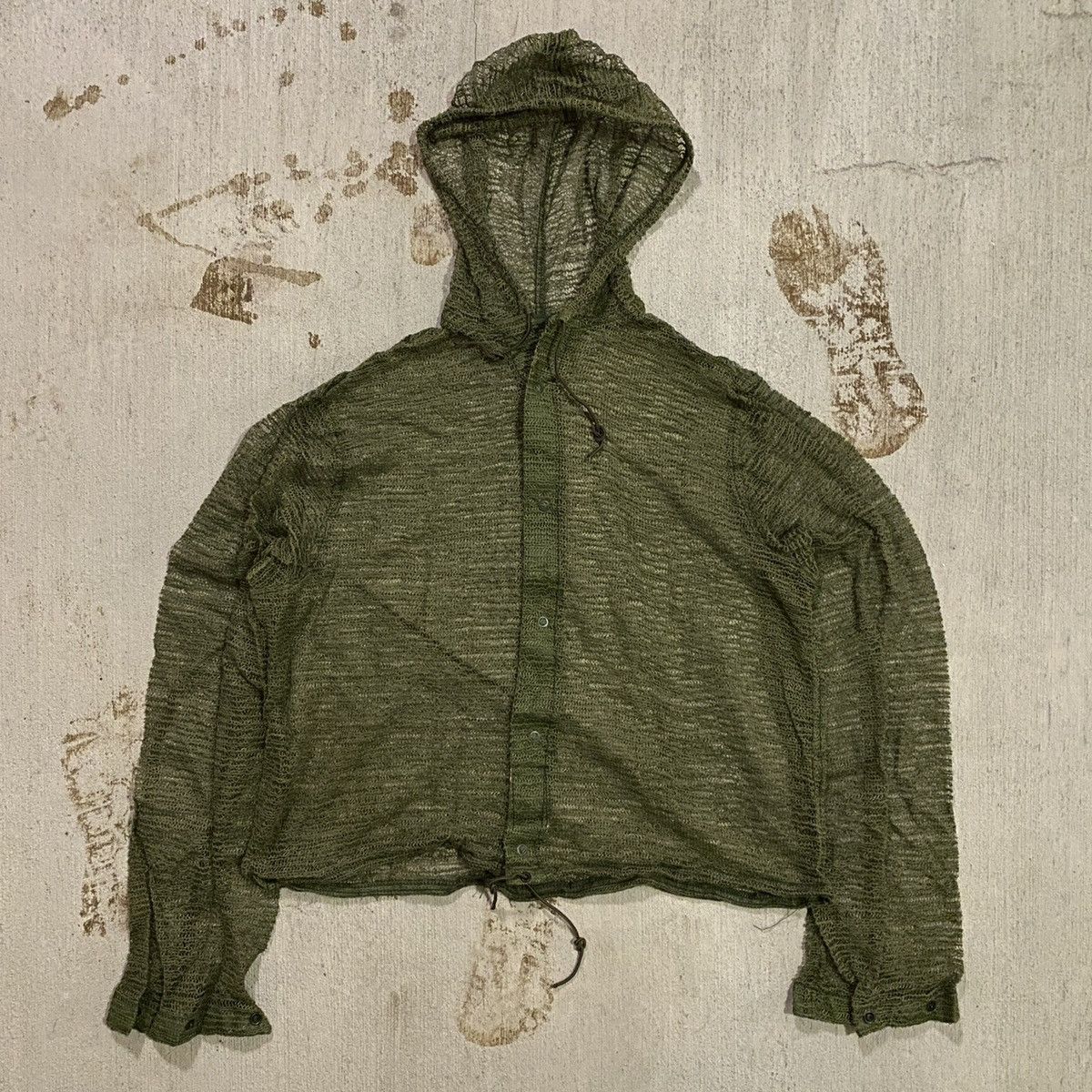 Vintage 1980s Vintage Military Insect Repellent Mosquito Jacket