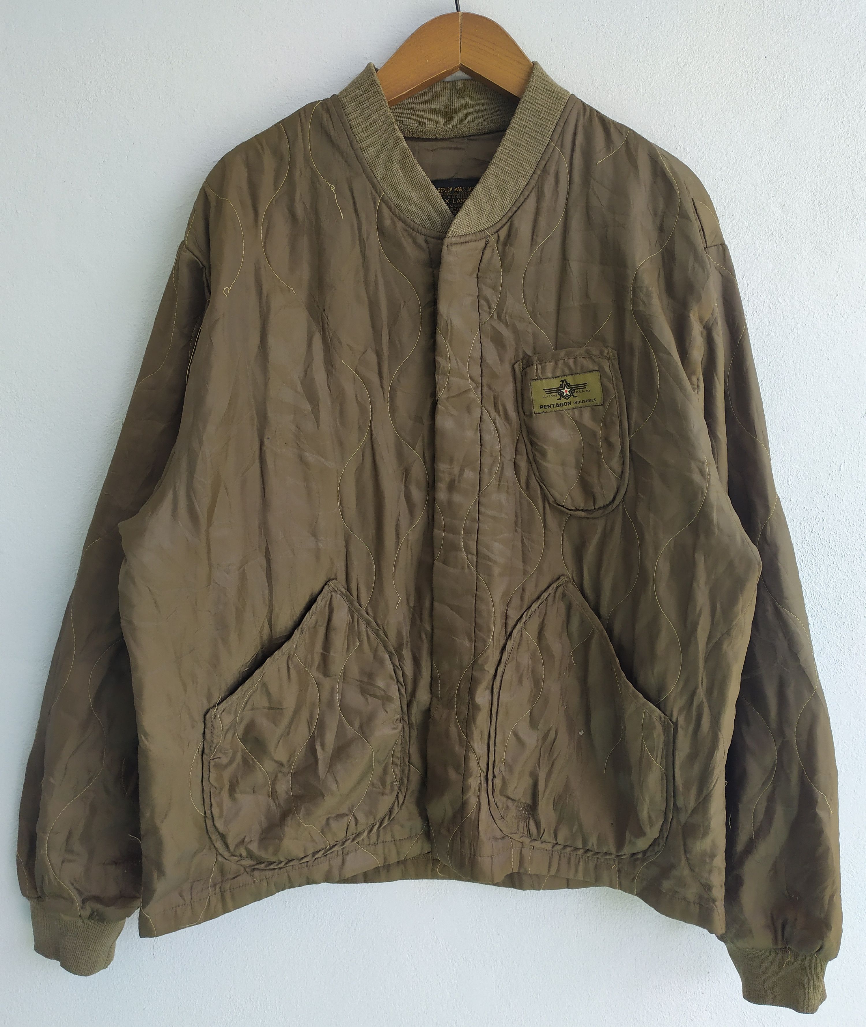 Vintage Vintage air force U.S Army jacket Size US XL / EU 56 / 4 - 1 Thumbnail