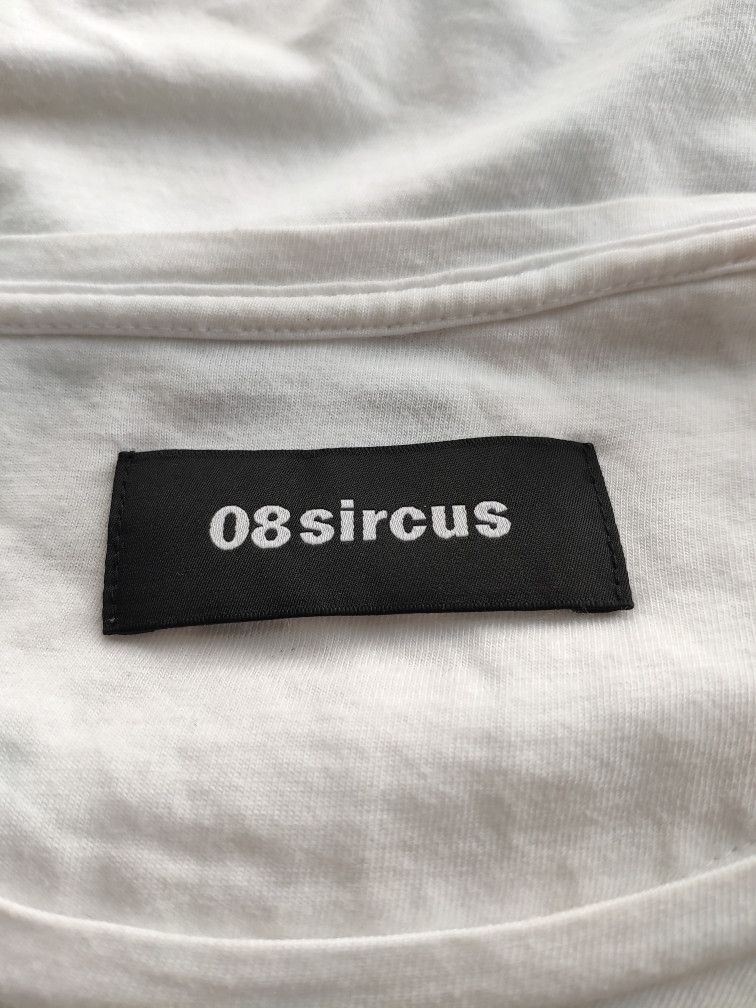 08sircus GRAIL ! White logo print tee.Like Undercover or Julius tees Size US M / EU 48-50 / 2 - 2 Thumbnail