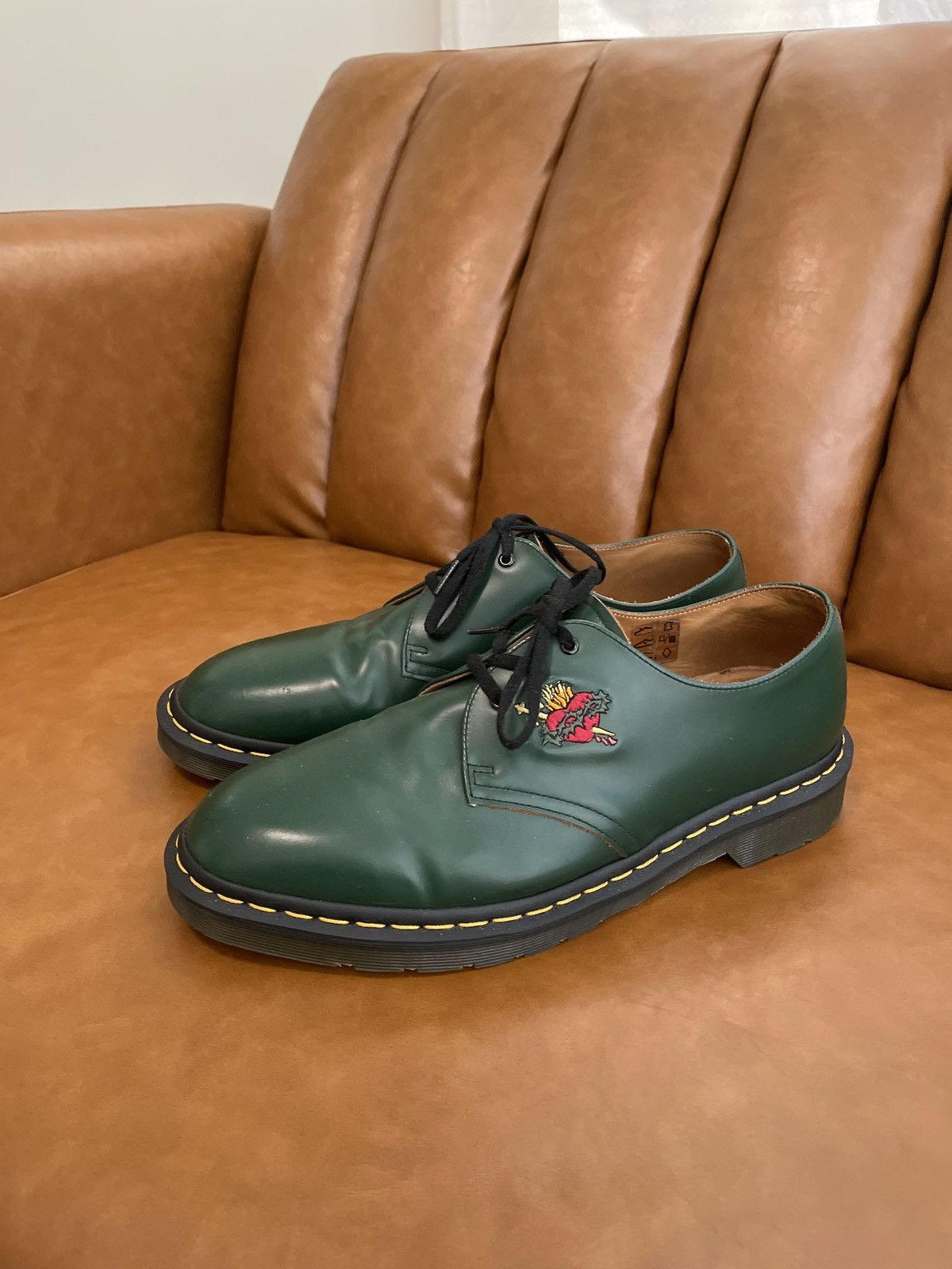 Supreme Supreme x Dr. Martens Sacred Heart 3-Eye Shoe | Grailed