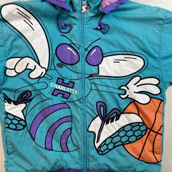 Bleacher Report on X: J. Cole brought out the old school Hornets jacket.  Cold.  / X