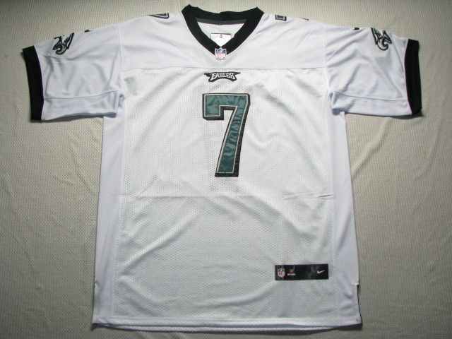 Nike Philadelphia Eagles #7 Michael Vick White Limited Jersey on