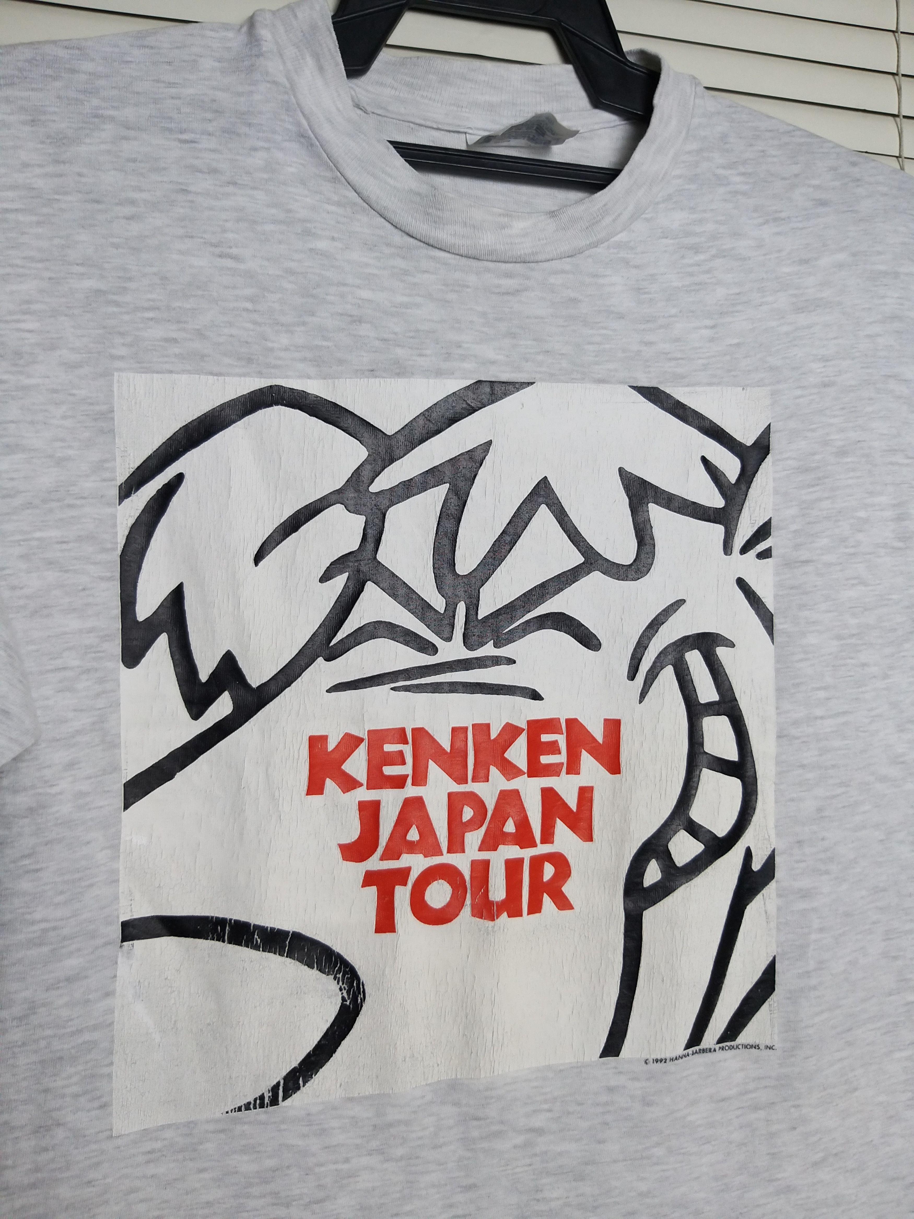Cartoon Network VINTAGE 90'S "KENKEN JAPAN TOUR" HANNA BARBERA 1992 T SHIRT Size US M / EU 48-50 / 2 - 4 Thumbnail