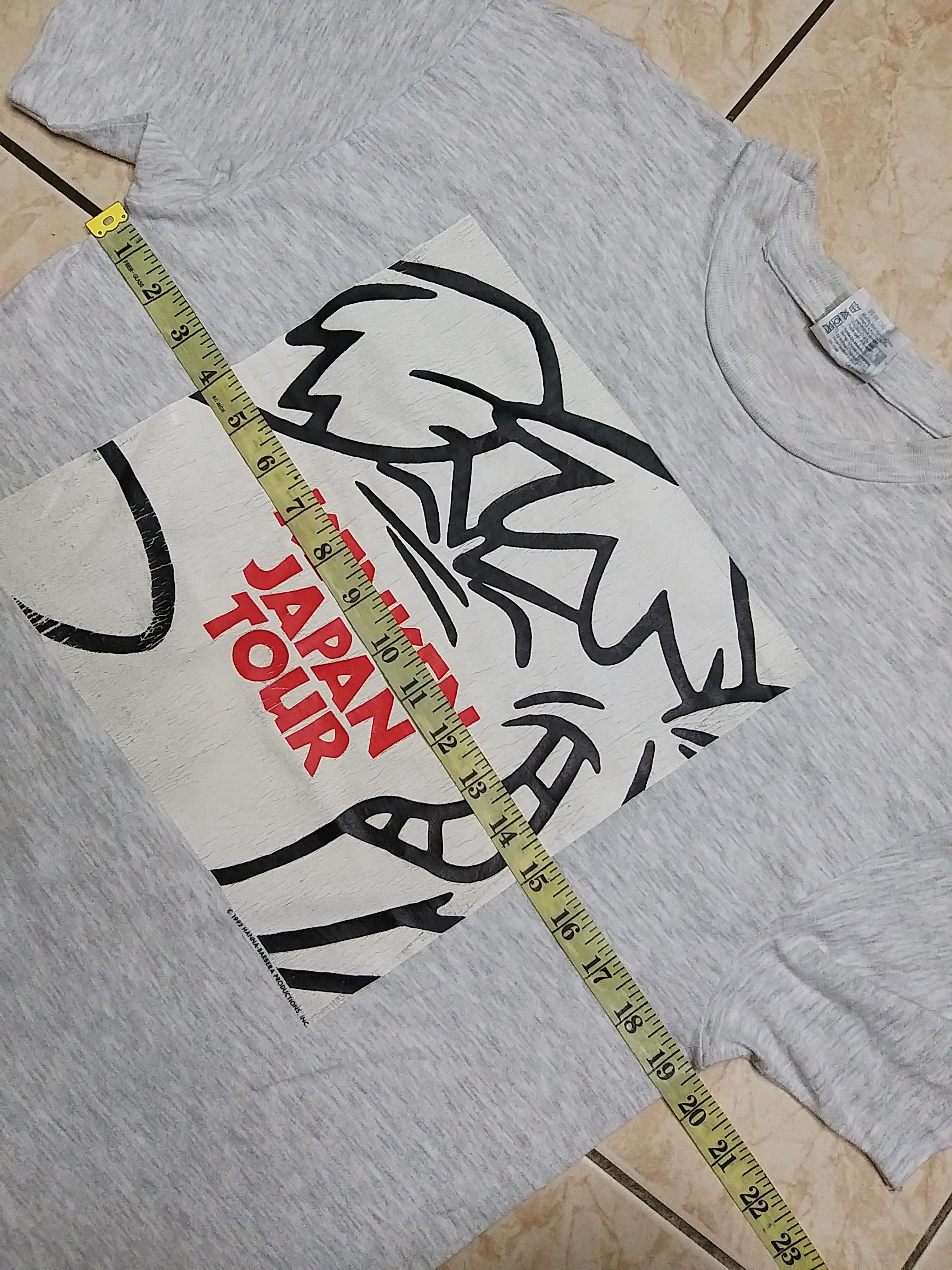 Cartoon Network VINTAGE 90'S "KENKEN JAPAN TOUR" HANNA BARBERA 1992 T SHIRT Size US M / EU 48-50 / 2 - 7 Thumbnail