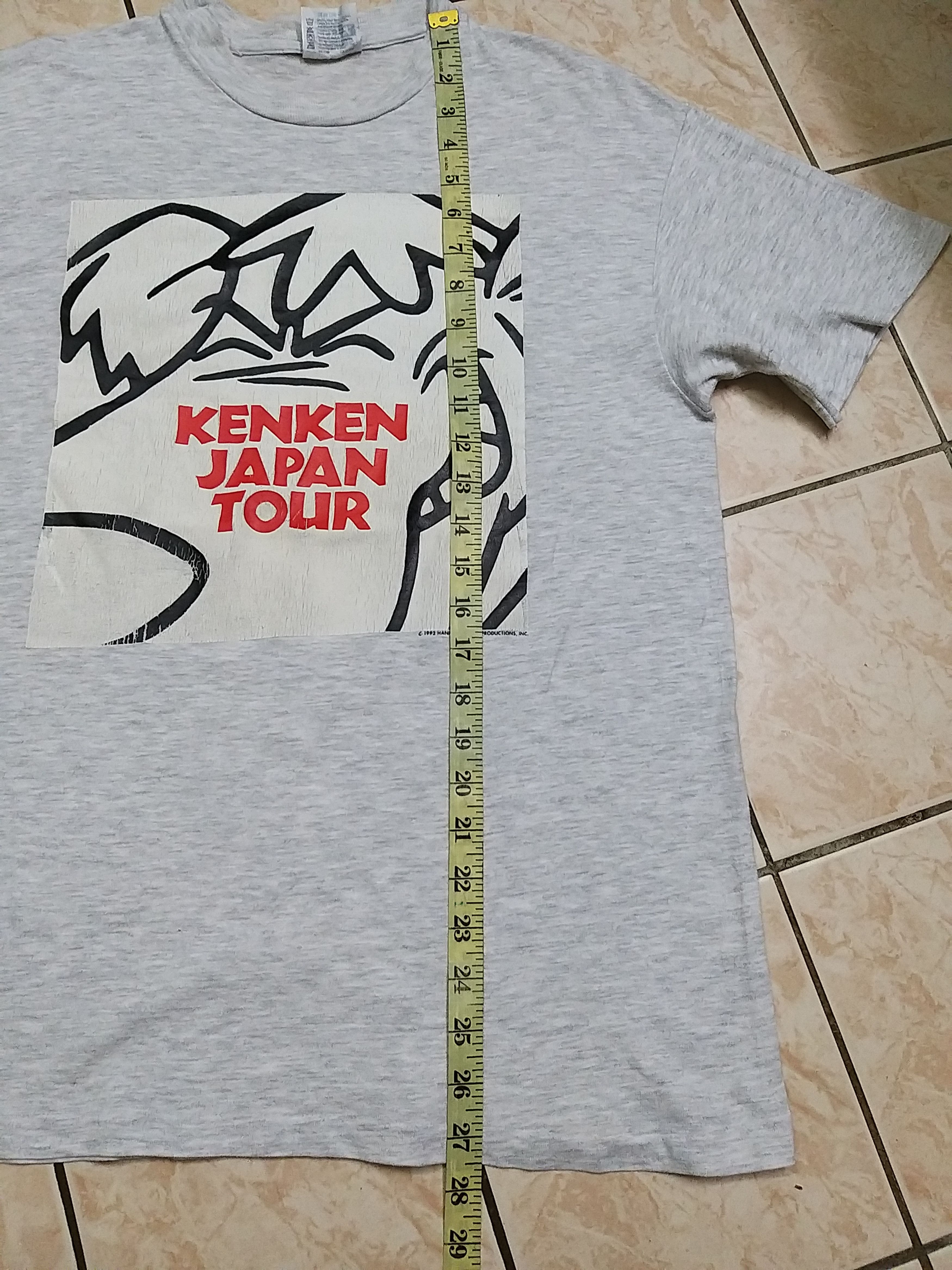 Cartoon Network VINTAGE 90'S "KENKEN JAPAN TOUR" HANNA BARBERA 1992 T SHIRT Size US M / EU 48-50 / 2 - 8 Thumbnail