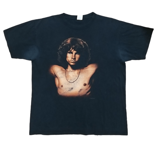 Band Tees VINTAGE Y2K THE DOORS "JIM MORRISON" LIZARD KING 05 T SHIRT Size US L / EU 52-54 / 3 - 1 Thumbnail
