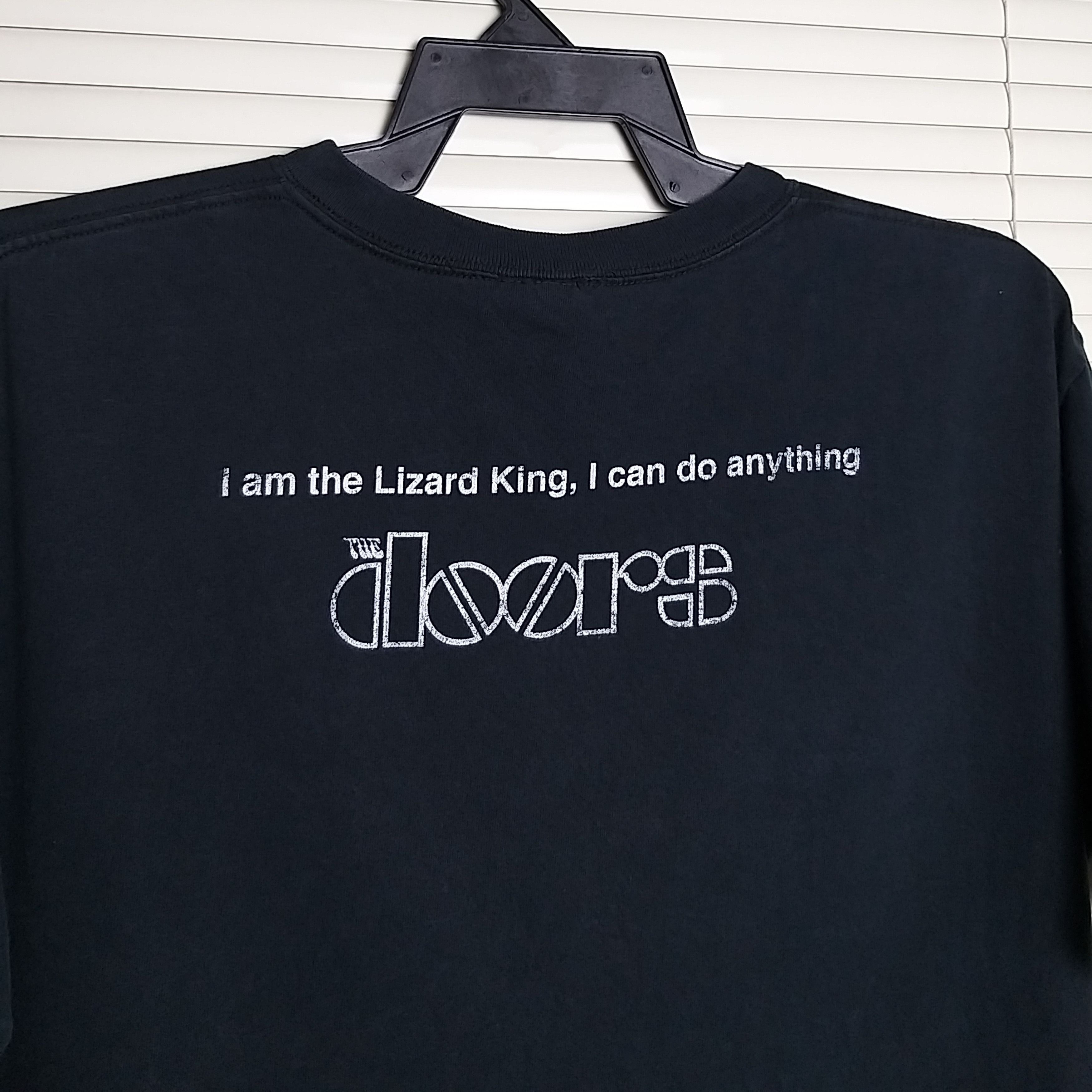 Band Tees VINTAGE Y2K THE DOORS "JIM MORRISON" LIZARD KING 05 T SHIRT Size US L / EU 52-54 / 3 - 6 Thumbnail