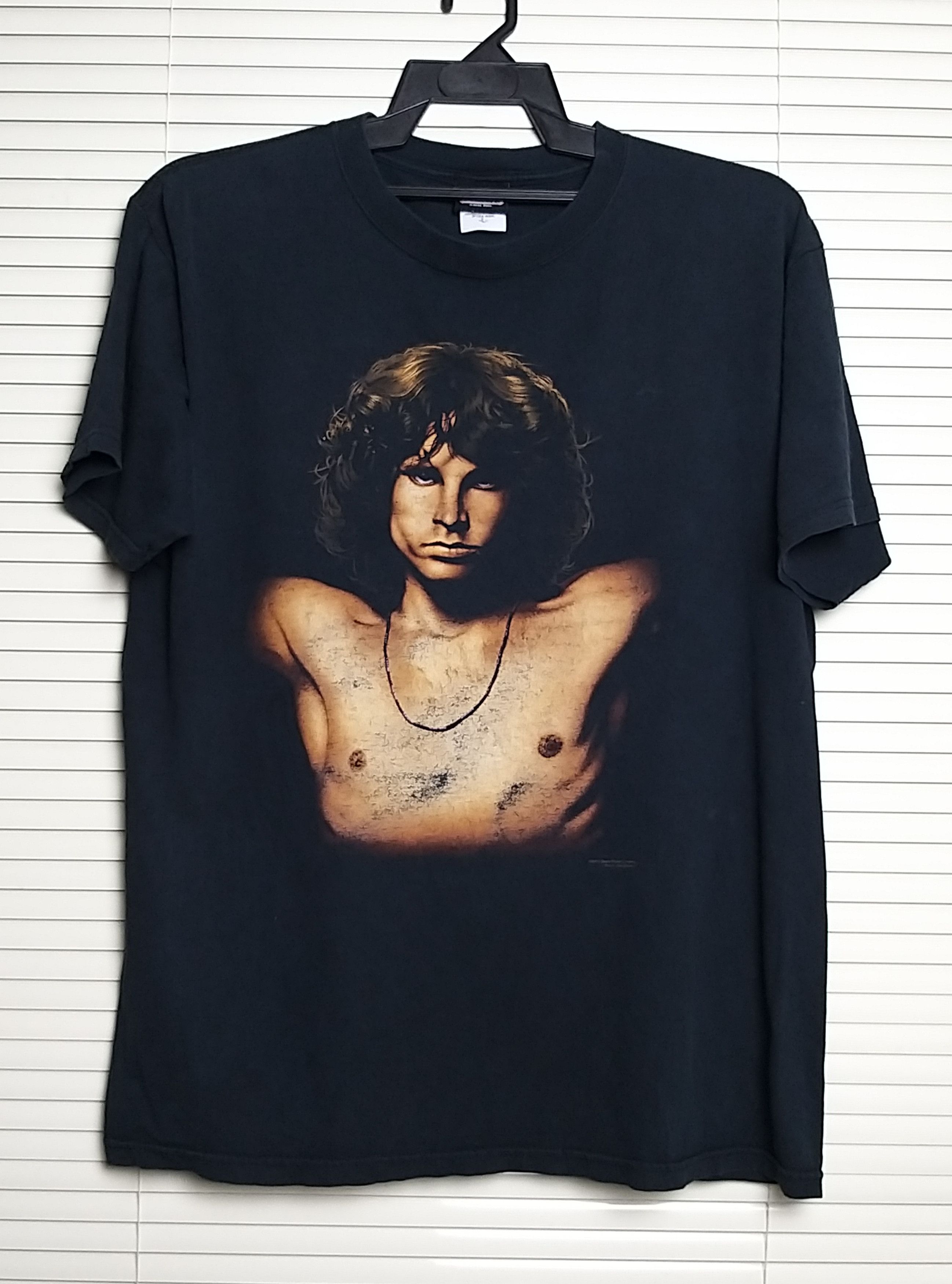 Band Tees VINTAGE Y2K THE DOORS "JIM MORRISON" LIZARD KING 05 T SHIRT Size US L / EU 52-54 / 3 - 3 Thumbnail