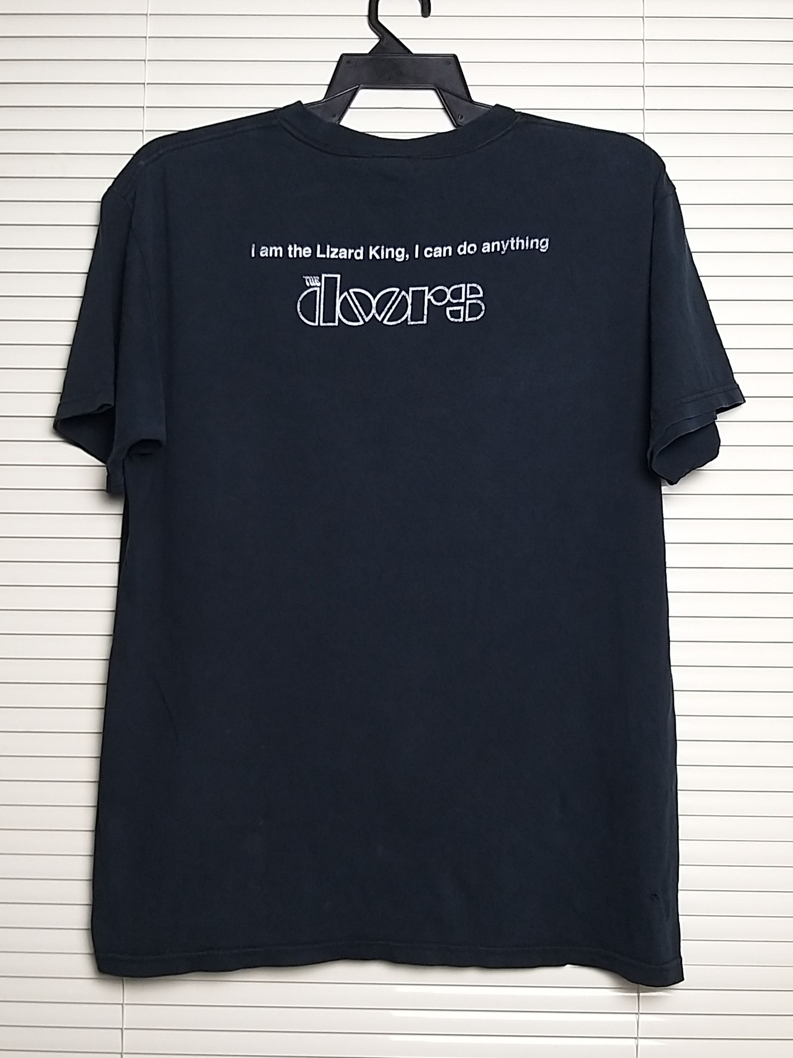 Band Tees VINTAGE Y2K THE DOORS "JIM MORRISON" LIZARD KING 05 T SHIRT Size US L / EU 52-54 / 3 - 4 Thumbnail