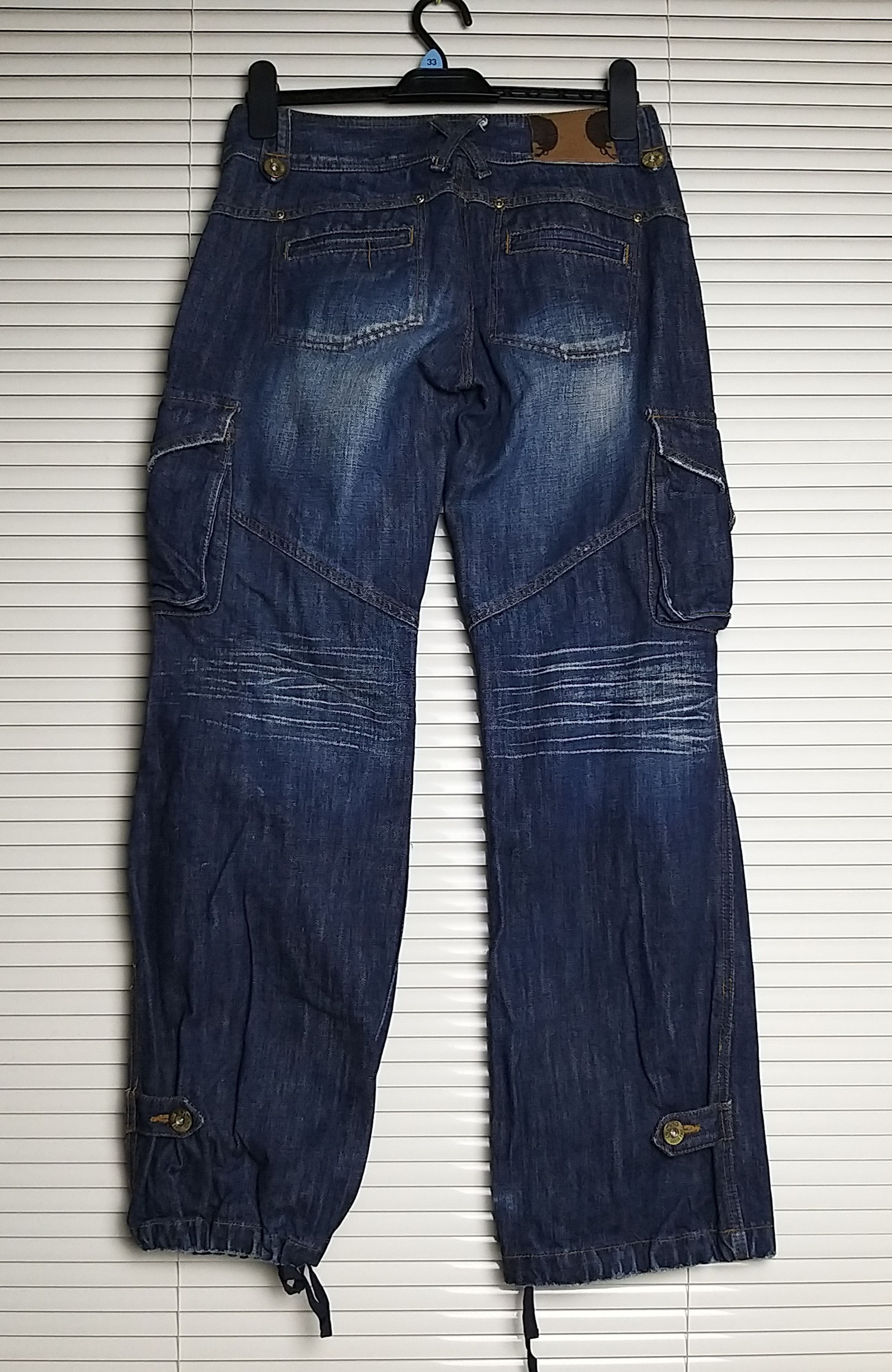 Hysteric Glamour SICK🔥JAPANESE BRAND LB-03 MULTIPOCKET/CARGO DENIM/JEAN Size US 30 / EU 46 - 4 Thumbnail