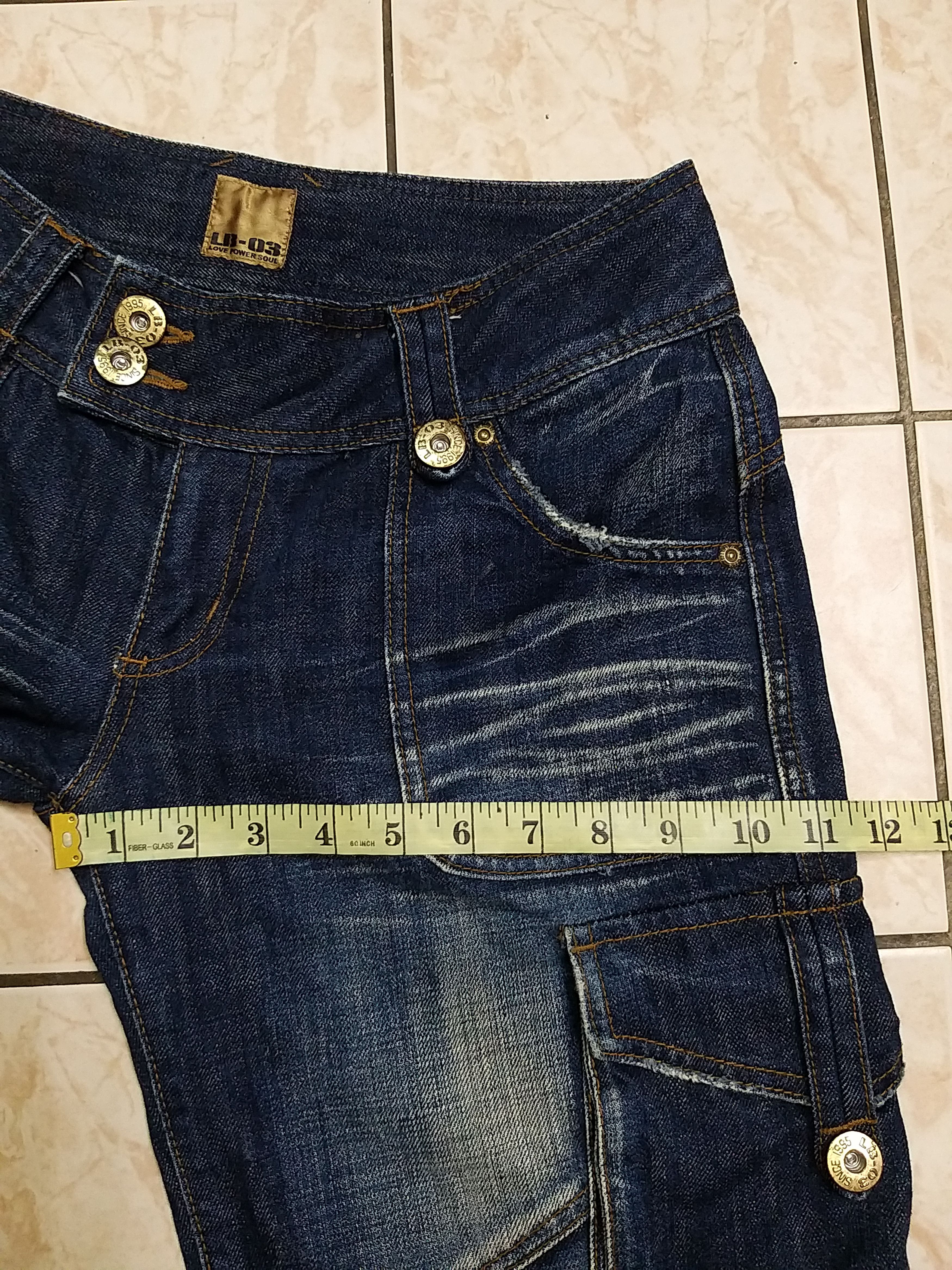 Hysteric Glamour SICK🔥JAPANESE BRAND LB-03 MULTIPOCKET/CARGO DENIM/JEAN Size US 30 / EU 46 - 15 Thumbnail
